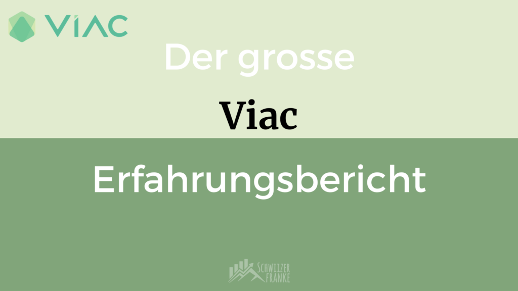 Viac Erfahrungsbericht nach einem Jahr Kritik, Kosten, Gebühren und Freunde werben mit Viac Review Test sowie Viac vs Frankly