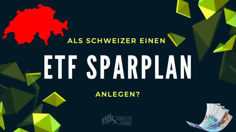 ETF Sparplan Schweiz Anbieter Vergleich 2020