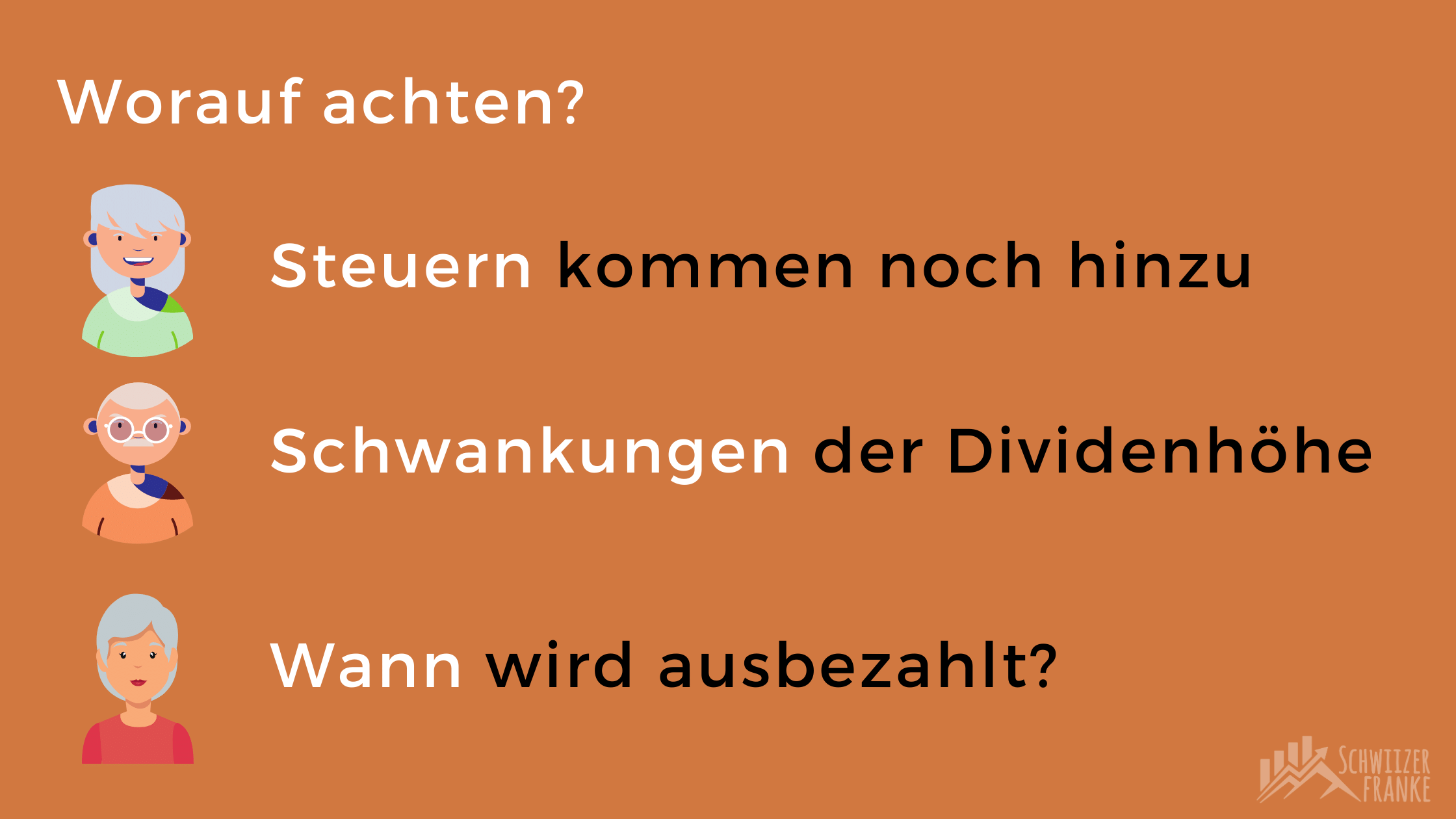 Rente mit Dividenden Rente ausbessern Reis ETFs aktien