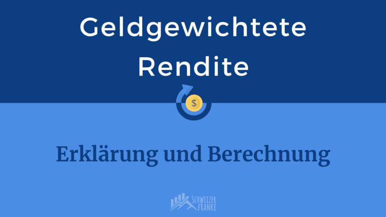 Geldgewichtete Rendite MWR money weighted return nettorendite berechnen rendite geldanlage berechnen geldgewichtete rendite berechnen