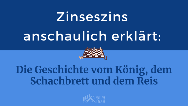 Die Geschichte vom König, dem Schachbrett und dem Reis Reiskorn Schachbrett Zinseszins erklärt reiskörner schachbrett