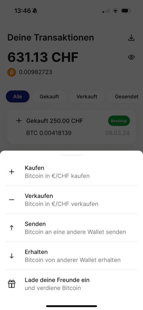 beste bitcoin app schweiz bewertungen