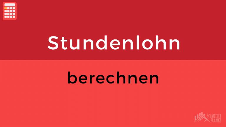 Stundenlohn berechnen schweiz Ferienentschädigung stundenlohn ferienentschädigung berechnen ahv rechner calculator holiday swiss