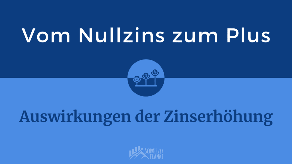 Auswirkung Der Zinserhöhung Für Sparerin Der Schweiz 2024!