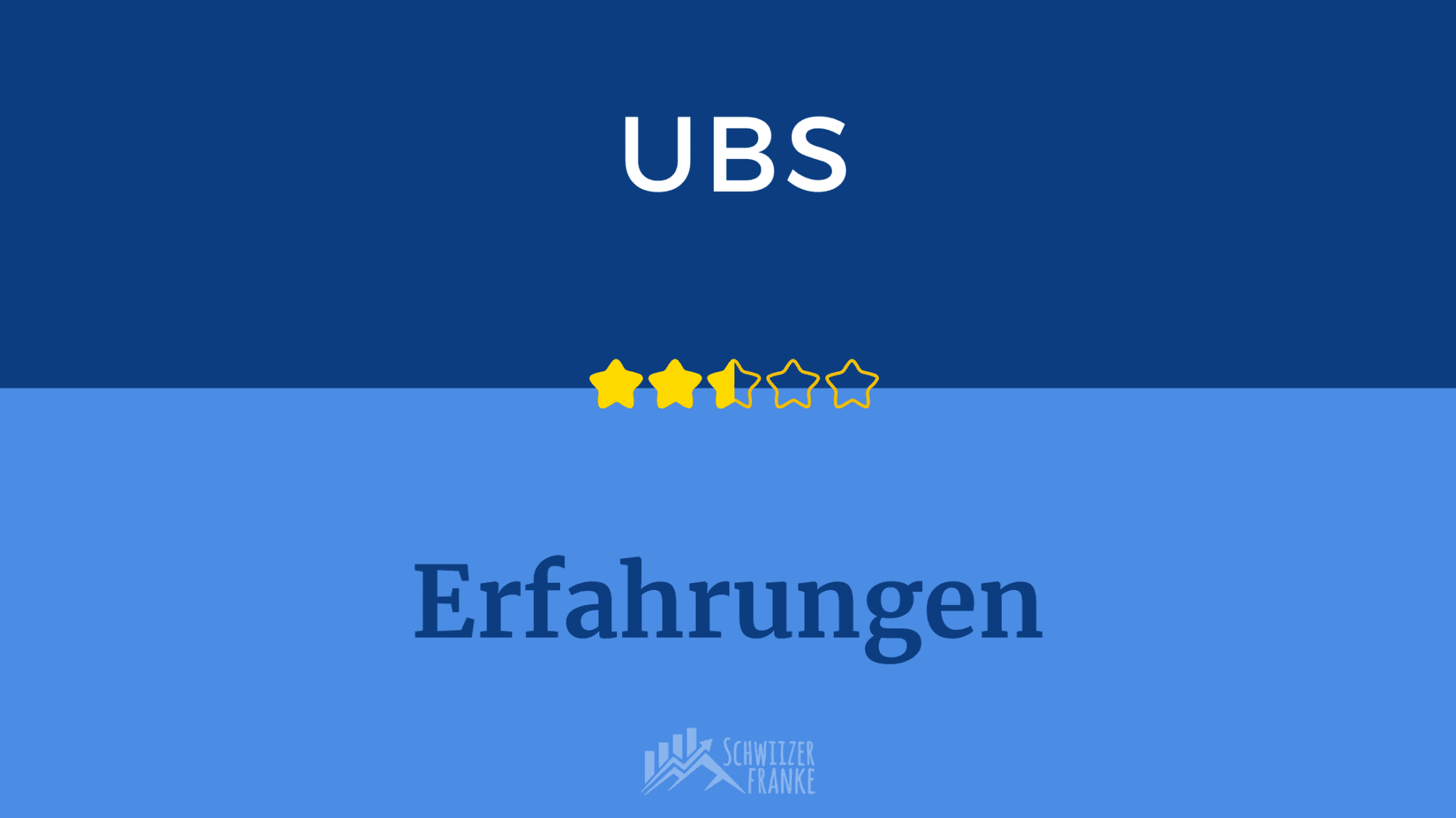 UBS Review with real UBS experiences in the test report UBS fees comparison alternative